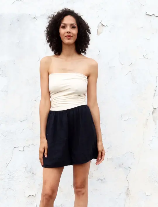 Everyday High Rise Shorty Shorts