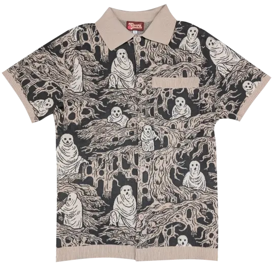 Eldritch Horror Button Up