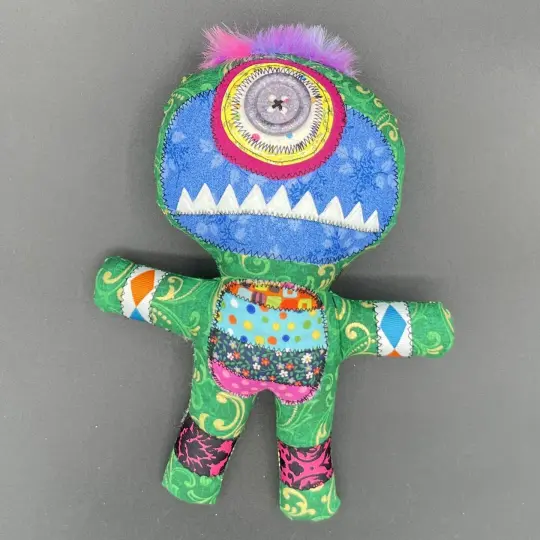 Elijah - A Monstrously Loveable Monster Doll
