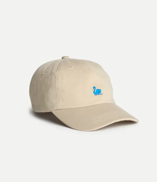 Swan Logo Cotton Twill Cap