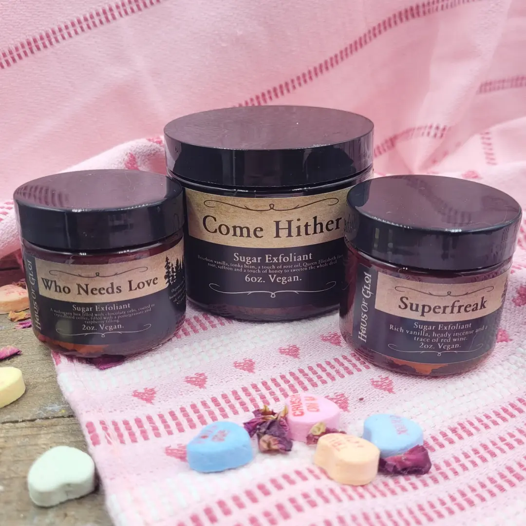 Valentine's Sugar Exfoliants