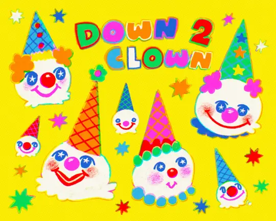 Down 2 Clown - Print