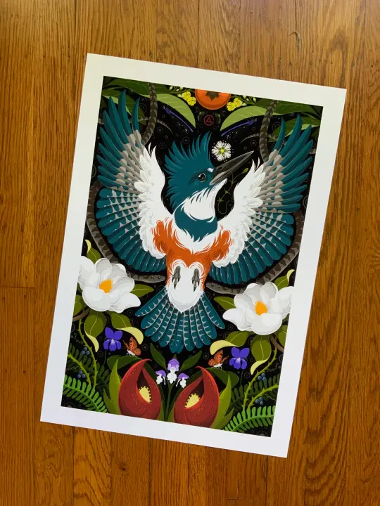 Kingfisher Mandala