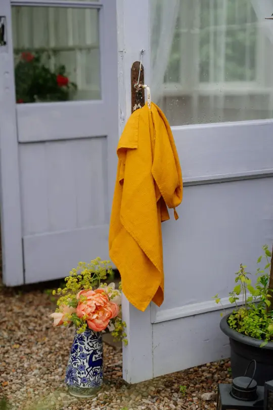 Linen Waffle Towel, Small