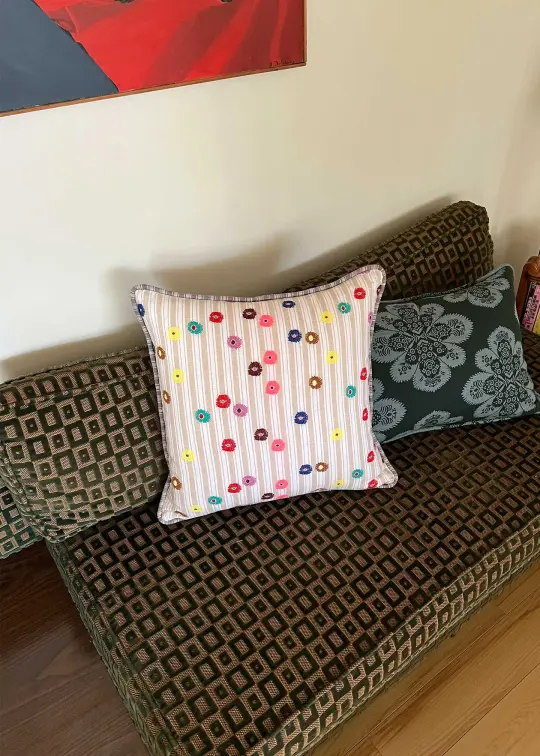hug piped pillow | home | fresco