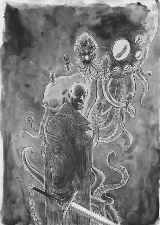 THE SQUIDDER #1 COVER 2nd PRINT
