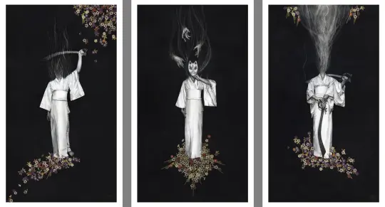 'Yurei - Yokai' series by Stephanie Inagaki