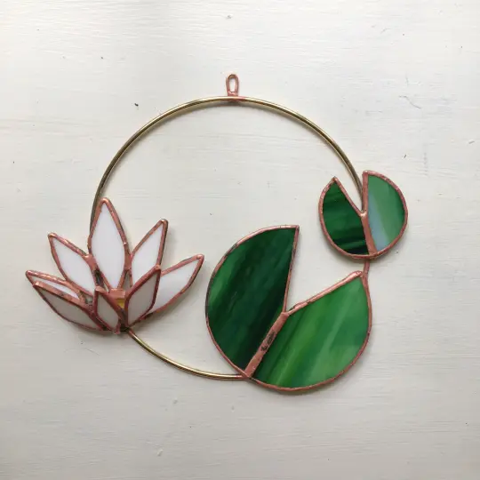 Water Lily Wreath no.1