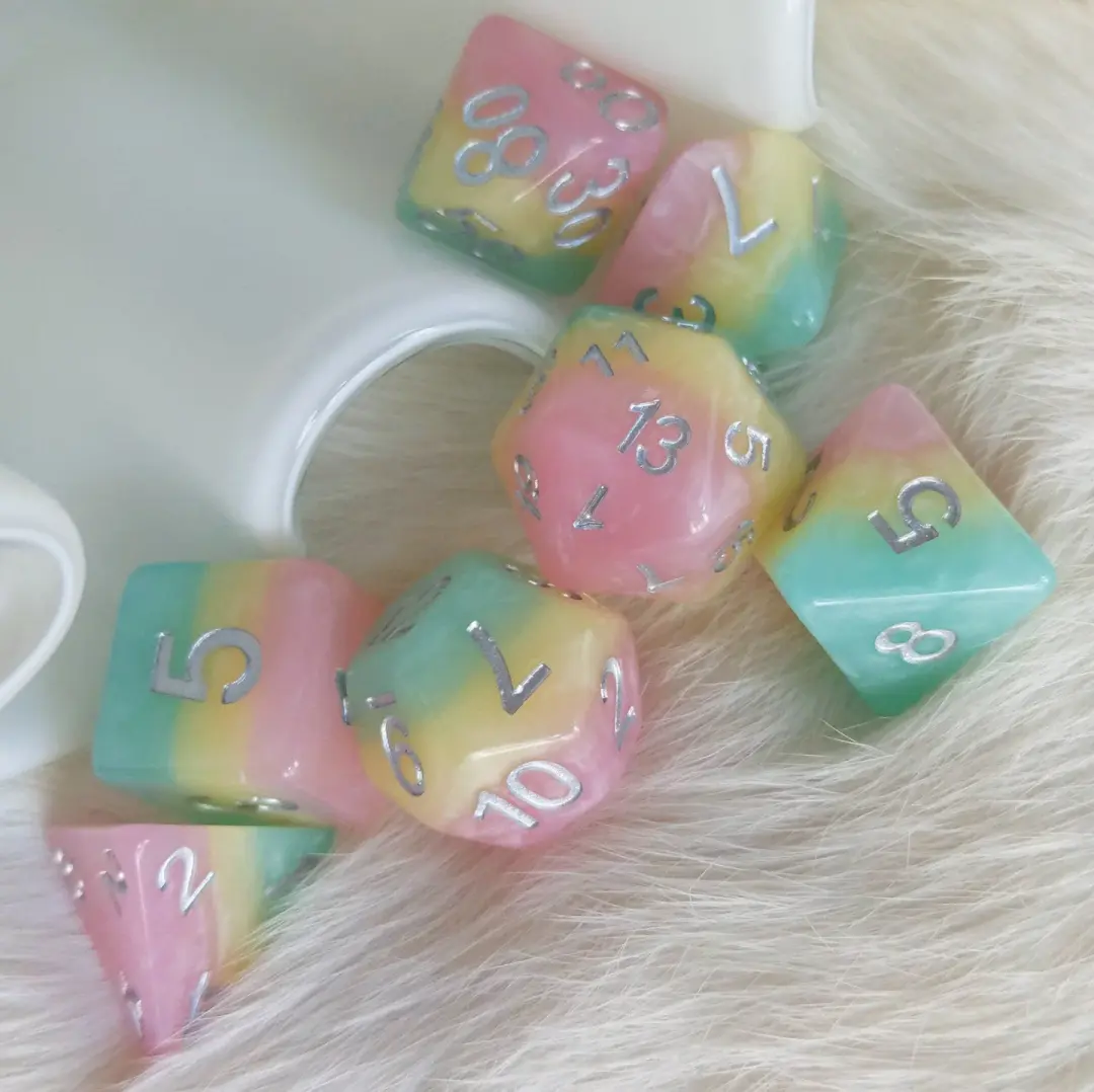Spring Awakening Dice Set