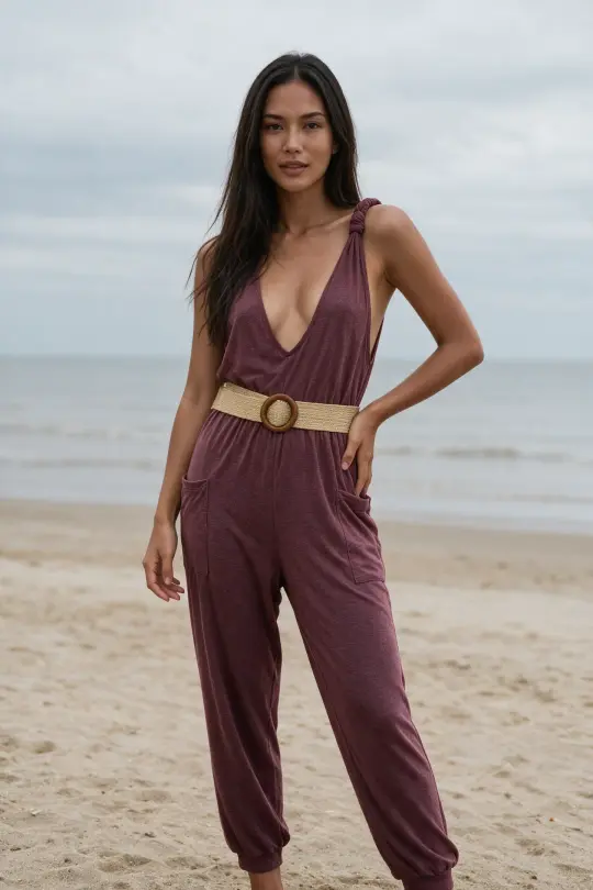 Jumpsuit Morgan Red