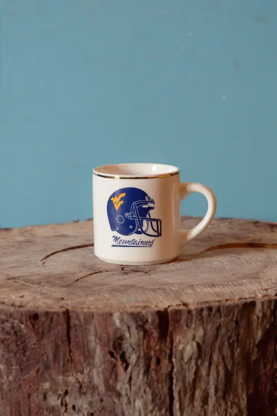 Vintage WVU Mountaineers Mug