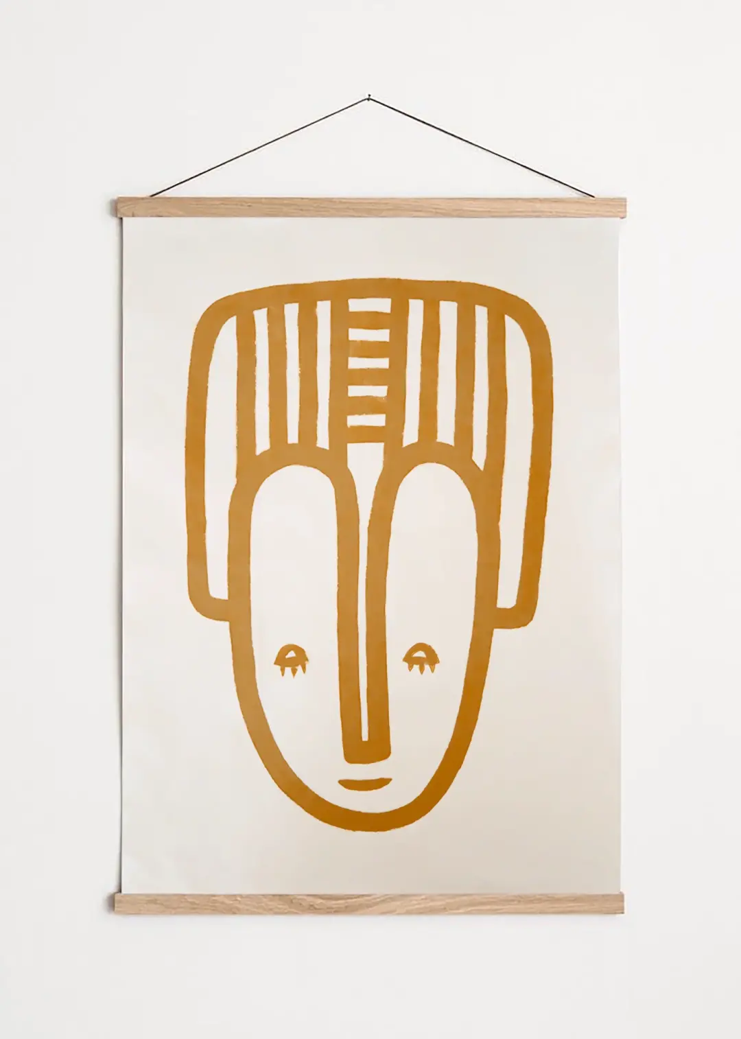 Peinture MASQUE Ocre / CANVAS