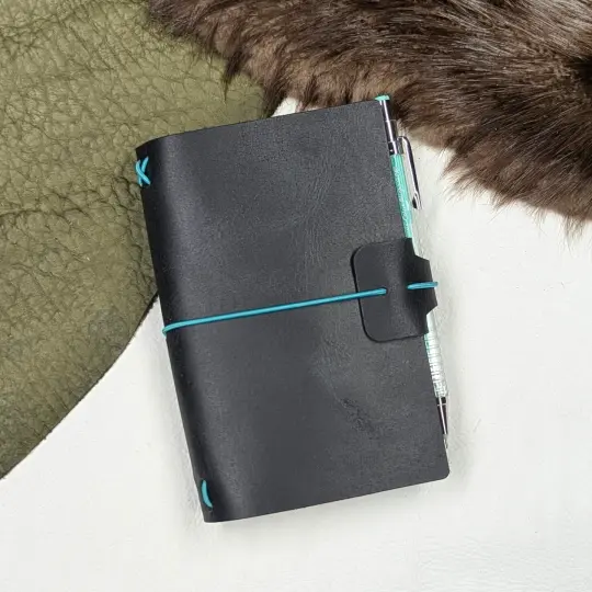 POCKET Traveller's Notebook | Midnight Grey, No. 2