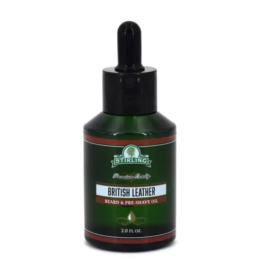 British Leather - Beard & Pre-Shave Oil