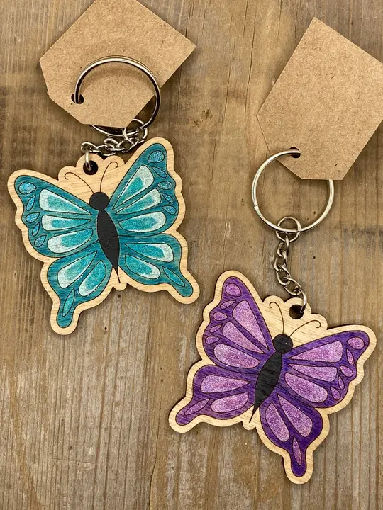 Butterfly Keychain