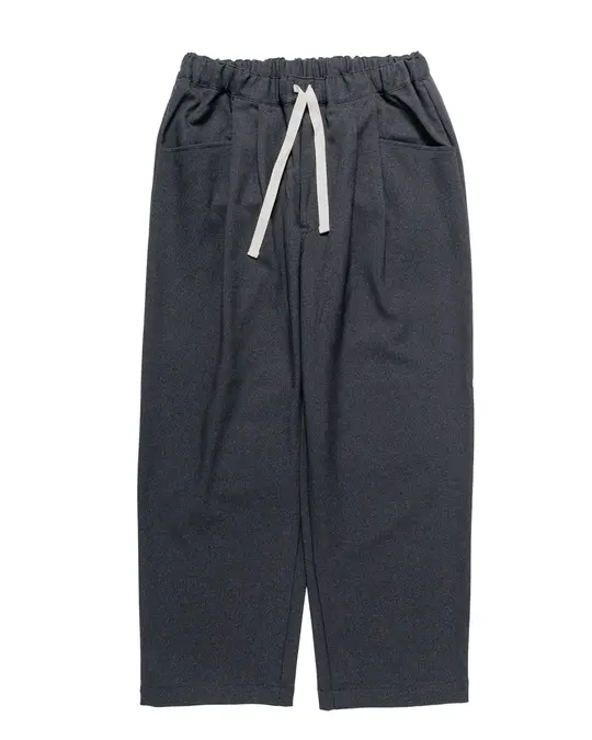 Danton Polyester Flannel Tuck Pants Dark Green/Grey