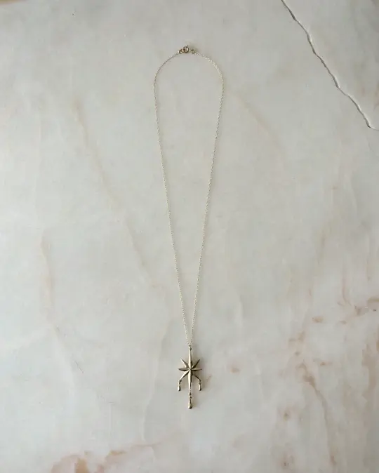 Rising Star // Gold Necklace