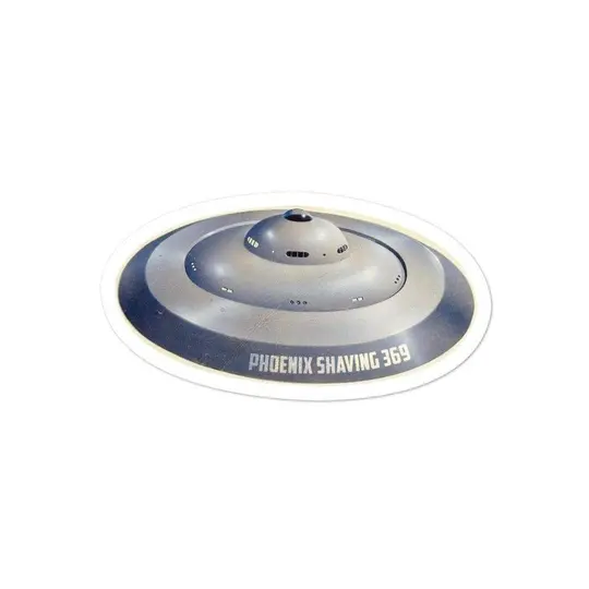 Phoenix Shaving Saucer 369 Vinyl Sticker | Available in 3 Sizes