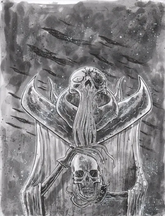 BLACKHOLERS #2 FIRST PRINTING Cover art