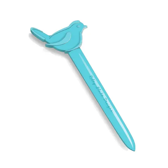 Blue Bird & Flamingo Stiletto Turning Tool