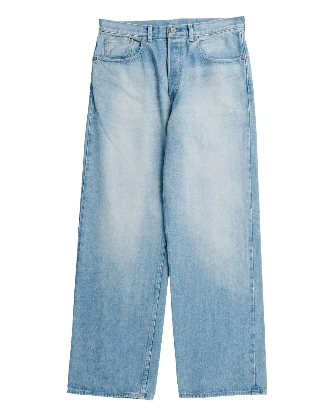 marka Cylinder Fit Jeans Organic Cotton 13.5oz Selvedge Denim Indigo V.W