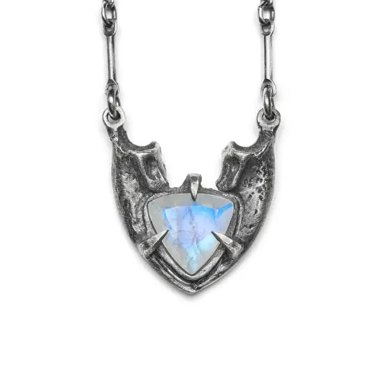 The Winter Triangle. Moonstone Necklace. *Limited*