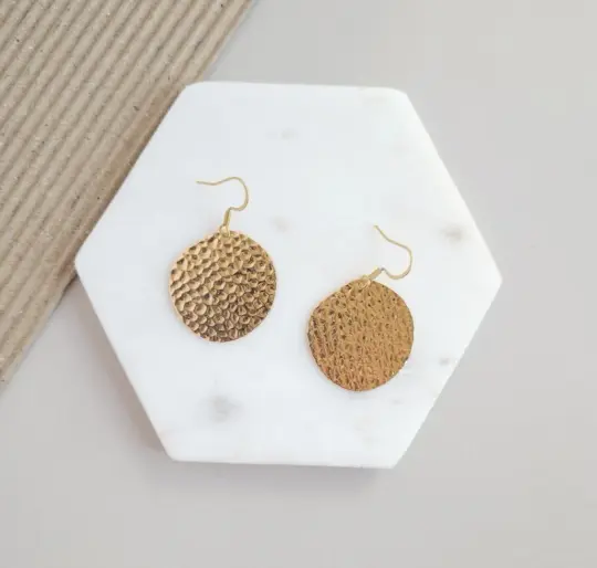 Gold Lucia Earrings