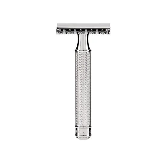 MÜHLE TRADITIONAL Safety Razor, Chrome-Plated Metal, Open Comb