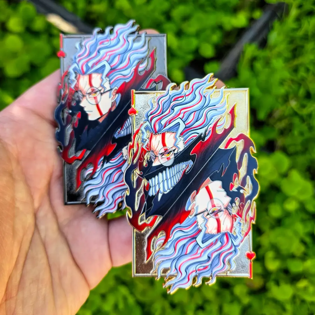 Jack of Spades Pin (Raw Metal Variant)