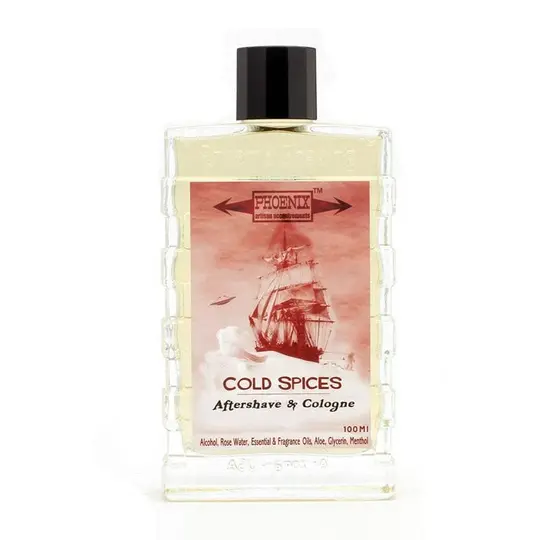 Cold Spices Aftershave Cologne | Lightly Mentholated | Homage to Old Spice Shulton's Formula