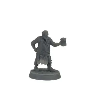 Innkeeper Borys: Tavern Keeper With Tankard RPG Miniature (32mm)