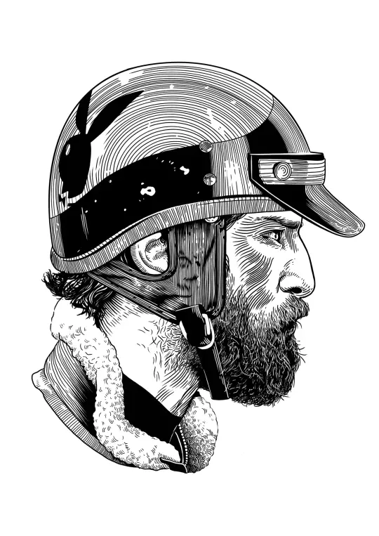 Helmet number 8