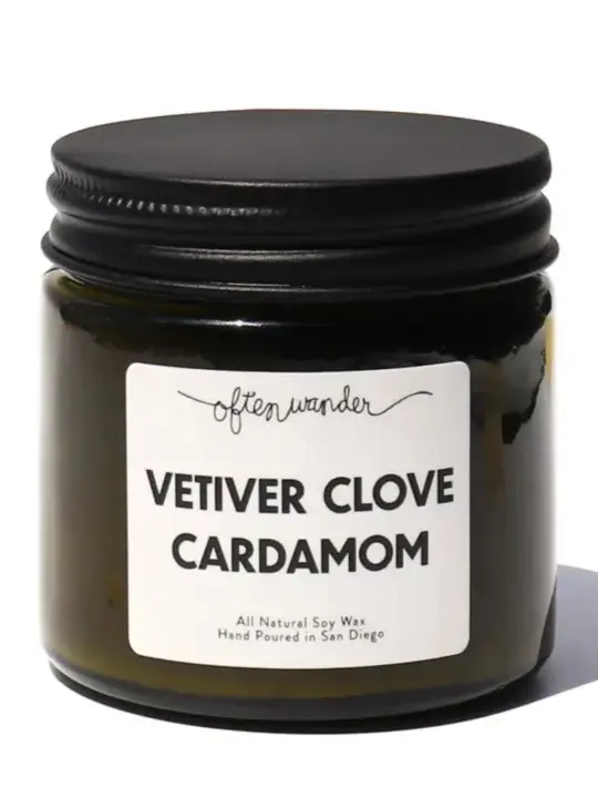 Vetiver Clove Cardamom Signature Candle
