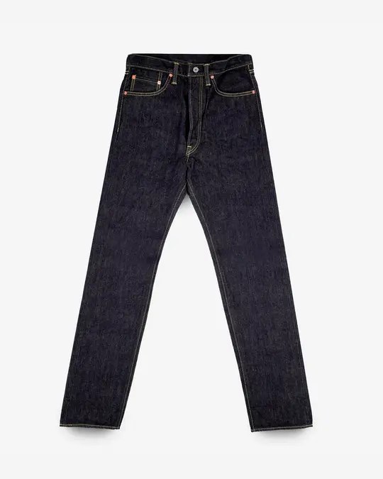 21oz Selvedge Denim "1955" Vintage Tapered Jeans - Indigo