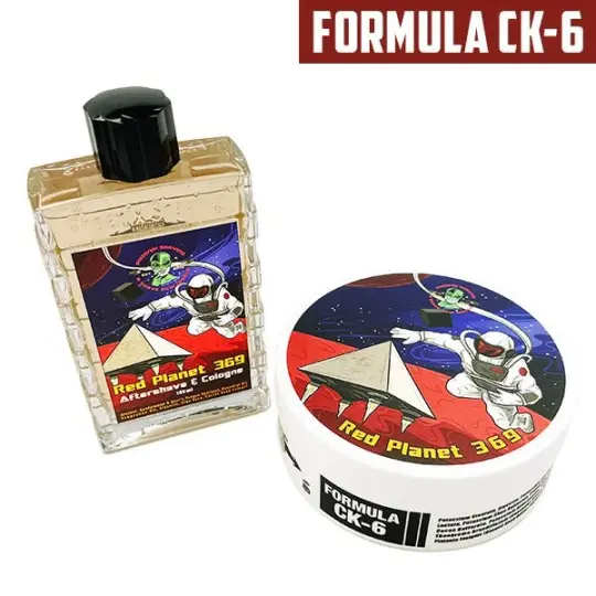 Red Planet 369 Artisan Shaving Soap & Aftershave Bundle Deal | Ultra Premium CK-6 Formula