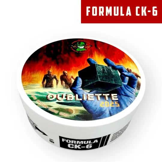 Oubliette Artisan Shaving Soap | Ultra Premium CK-6 Formula