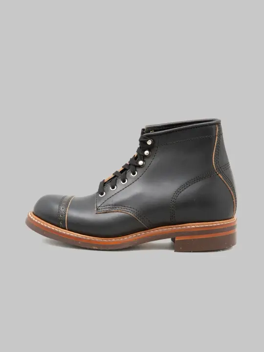 John Lofgren Combat Boots Horween Leather CXL Black