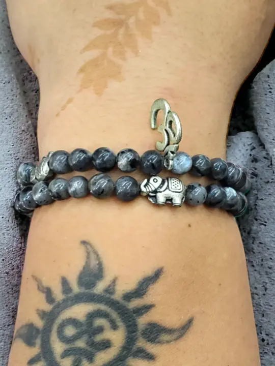Labradorite Bracelet set