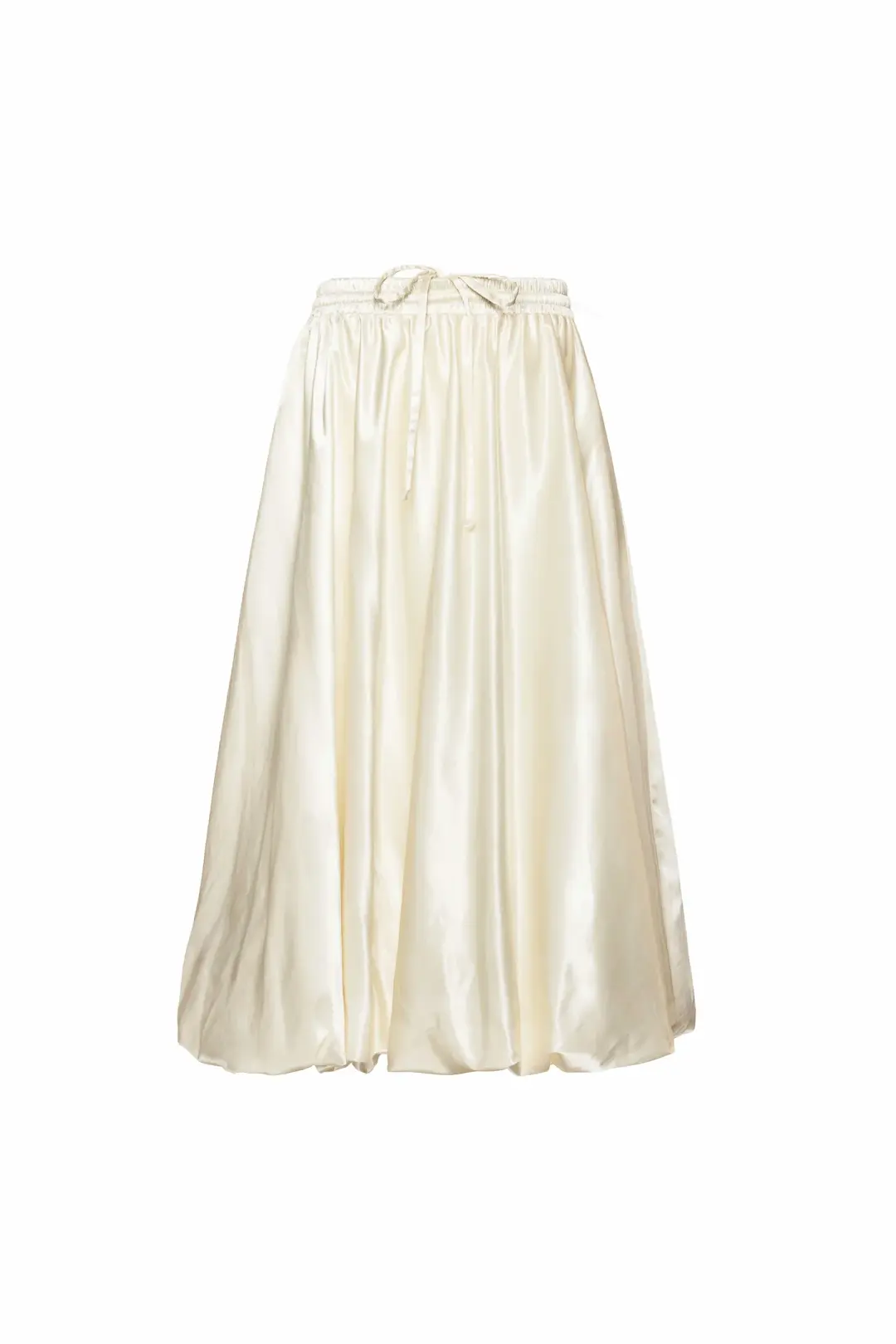 Off-White Balloon Midi Skirt