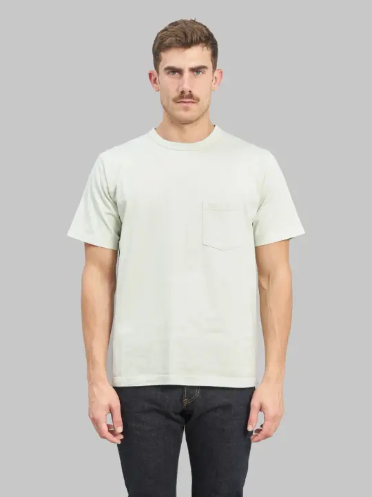 Seuvas Cotton Crew Neck T-Shirt Matcha