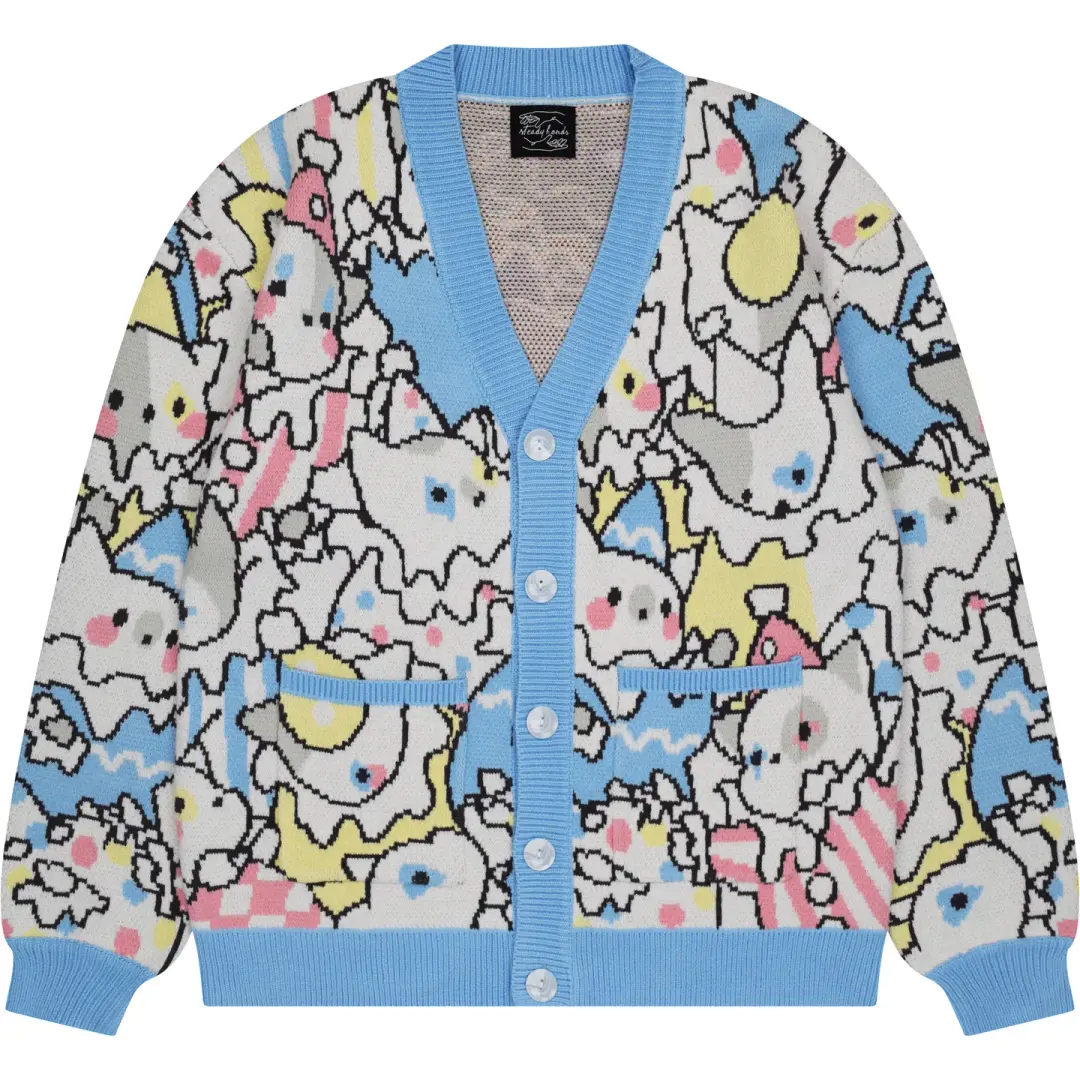 Cat Clown Cardigan