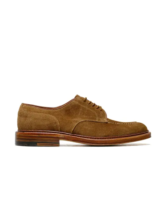 Alden Mocc Toe Blucher Snuff Suede G9601