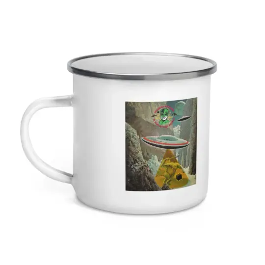 Frost Byte Classic Camper's Enamel Coffee Mug