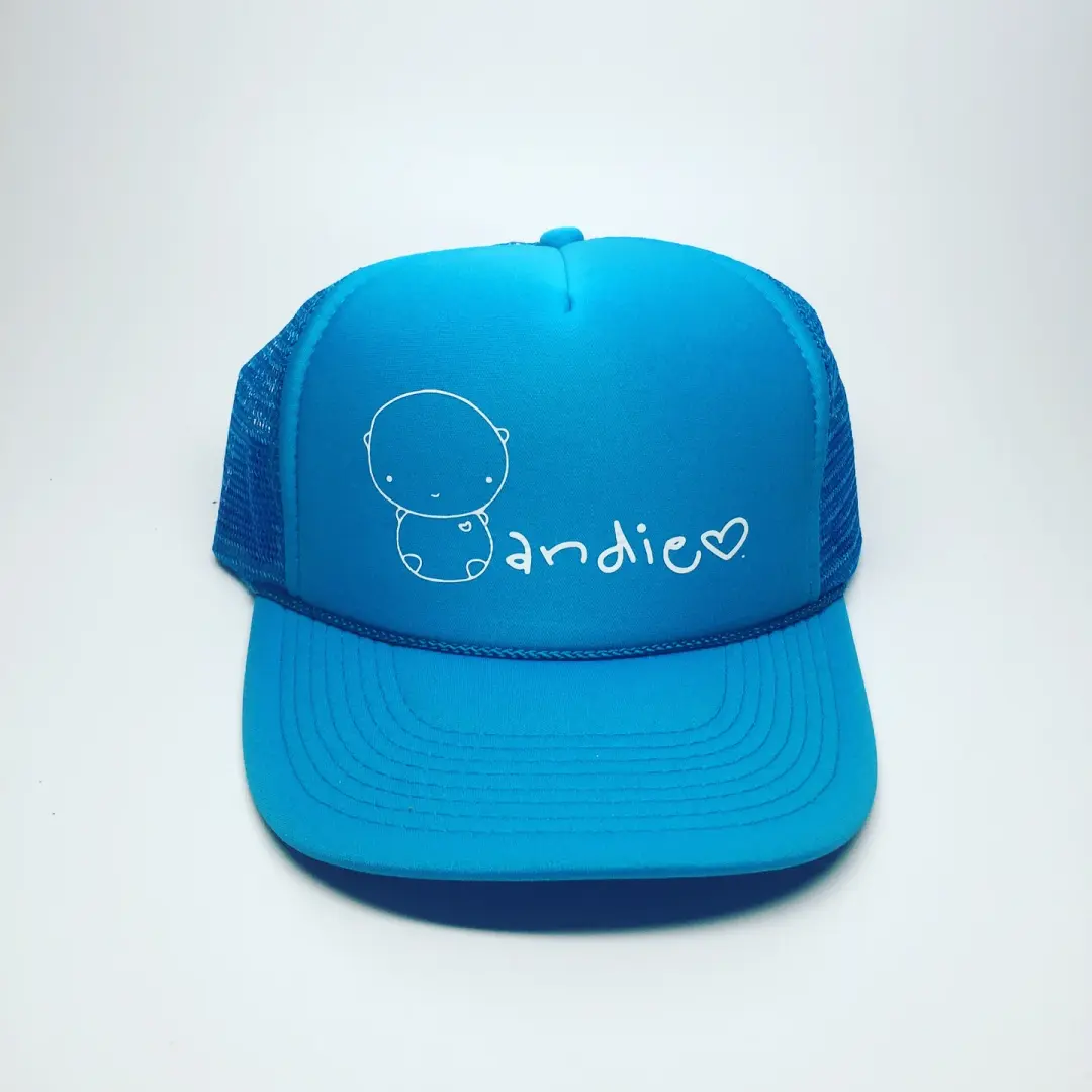 ANDIE bear special edition neon/neon trucker hat