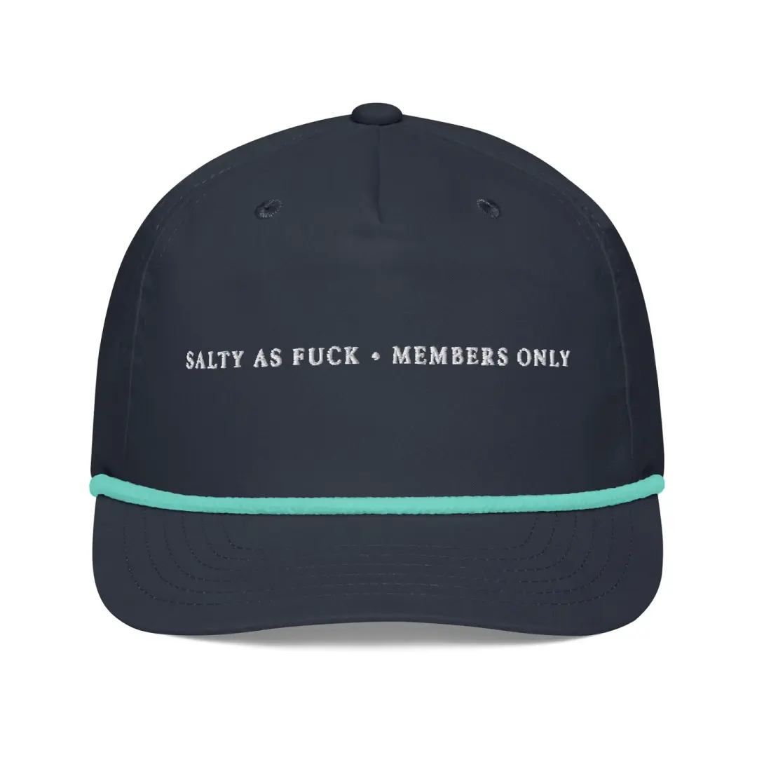 Salty Golf rope cap