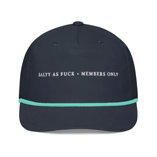 Salty Golf rope cap