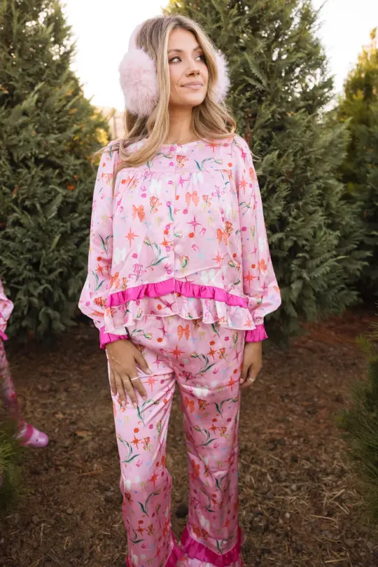 Bette Pajama Set in Tilly Marzipan