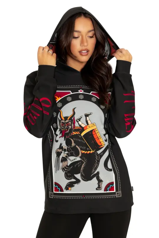 Krampus Posters Hoodie Sweater