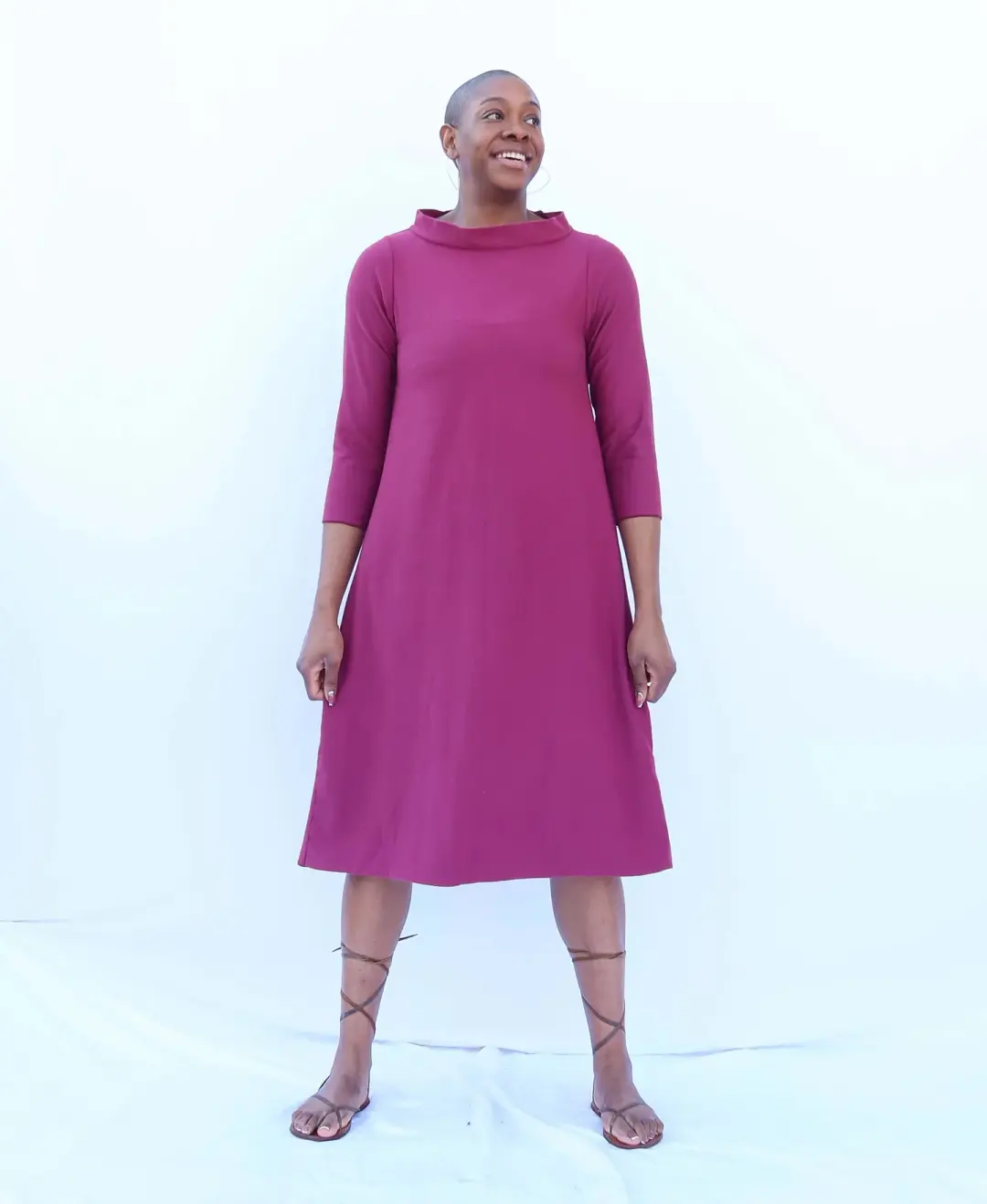 Funnel Ojai Below Knee Dress