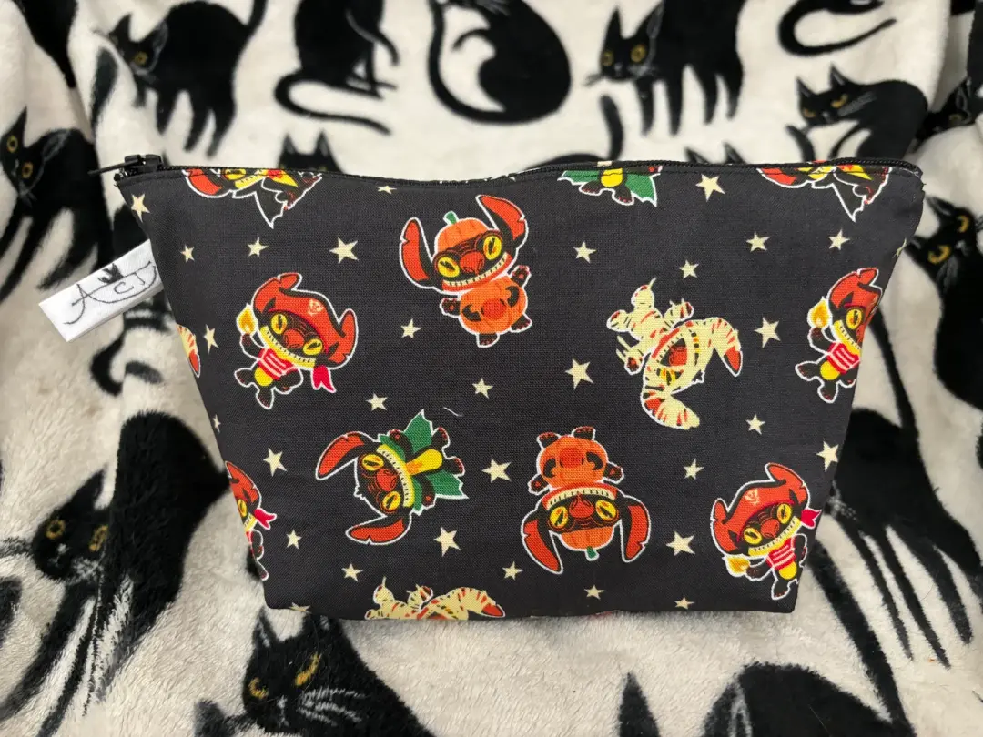 Halloween Alien Zipper Pouch